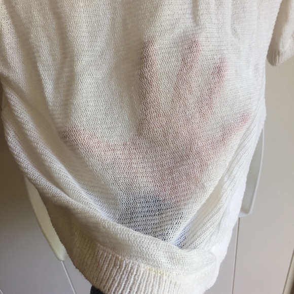 FINAL SALE - Double layer knit sweater - Picture 8 of 10